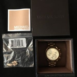 Michael Kors men’s gold watch SOLD